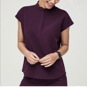 Figs purple shadow limited edition scrub top